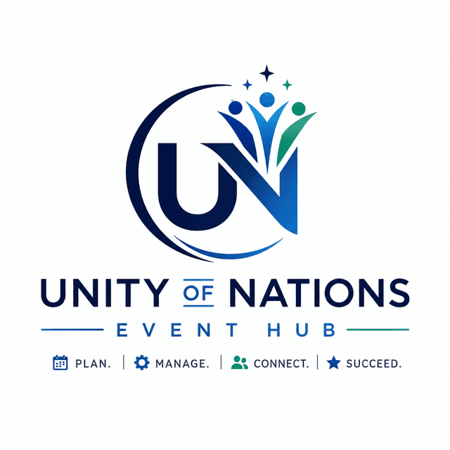 Unity of Nations Event Hub — Plan. Manage. Connect. Succeed.